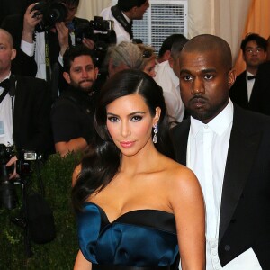 Kim Kardashian et son fiancé Kanye West - Soirée du Met Ball / Costume Institute Gala 2014: "Charles James: Beyond Fashion" à New York le 5 mai 2014. MET Costume Institute Gala 2014: "Charles James: Beyond Fashion" on may 5, 2014.05/05/2014 - New York