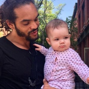 Joakim Noah présente sa fille sur Instagram le 1er mai 2017.