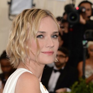 Diane Kruger, habillée d'une robe Prada - Met Gala 2017, exposition "Rei Kawakubo/Comme des Garçons: Art Of The In-Between" au Metropolitan Museum of Art. New York, le 1er mai 2017.