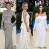 Gisele Bündchen, Emily Ratajkowski, Kim Kardashian et Selena Gomez - Met Gala 2017, exposition "Rei Kawakubo/Comme des Garçons: Art Of The In-Between" au Metropolitan Museum of Art. New York, le 1er mai 2017.