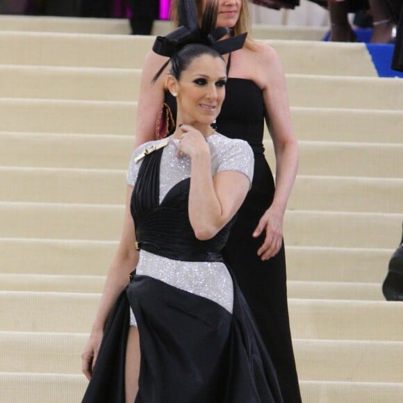 Céline Dion au MET Gala à New York le 1er mai 2017.