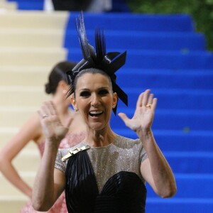 Céline Dion au MET Gala à New York le 1er mai 2017.