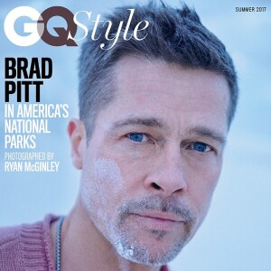 Brad Pitt en couverture du numéro d'été 2017 de GQ.