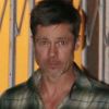 Exclusif - Prix Spécial - No Web No Blog - Brad Pitt, toujours très amaigri, dans les ateliers de son ami sculpteur Thomas Houseago à Los Angeles, Californie, Etats-Unis, le dimanche 30 avril 2017.