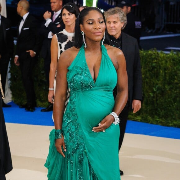 Serena Williams (enceinte) - Photocall du MET 2017 Costume Institute Gala sur le thème de "Rei Kawakubo/Comme des Garçons: Art Of The In-Between" à New York. Le 1er mai 2017 © Christopher Smith / Zuma Press / Bestimage