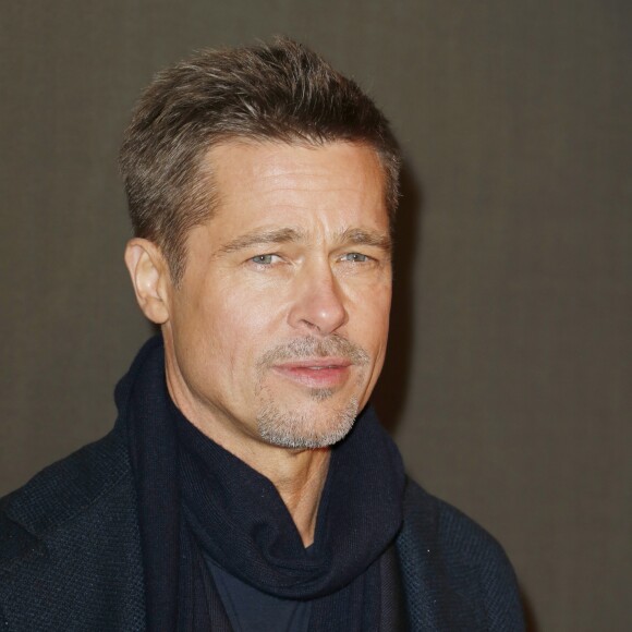 Brad Pitt - Avant-première du film "Alliés" au cinéma UGC Normandie à Paris, le 20 novembre 2016. © Christophe Aubert via Bestimage