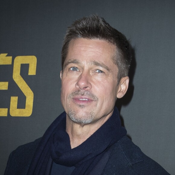 Brad Pitt - Avant-première du film "Alliés" au cinéma UGC Normandie à Paris, le 20 novembre 2016. © Olivier Borde/Bestimage