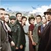 Affiche promo de la série Un village français.