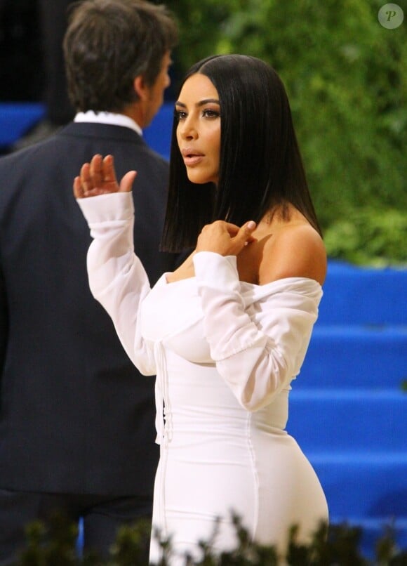 Kim Kardashian - Les célébrités arrivent au MET 2017 Costume Institute Gala sur le thème de "Rei Kawakubo/Comme des Garçons: Art Of The In-Between" à New York, le 1er mai 2017 © CPA/Bestimage