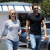 Claire Holt et son fiancé Matt Kaplan sont allés faire du shopping chez Fred Segal à West Hollywood. Le 14 juillet 2015