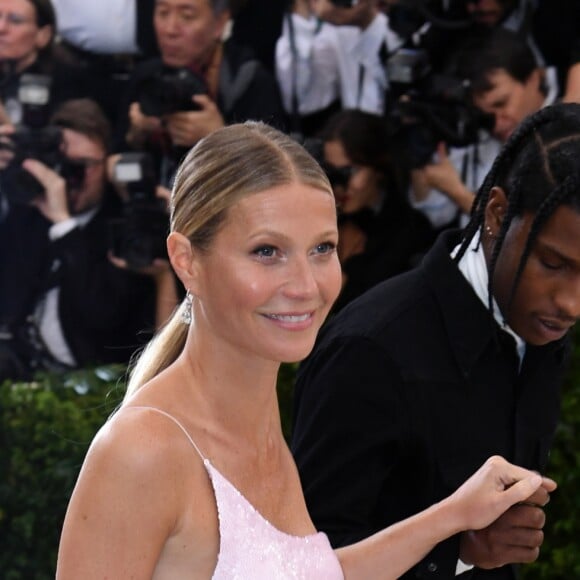 Gwyneth Paltrow et A$AP Rocky - Met Gala 2017 à New York, le 1er mai 2017.