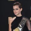 Emma Watson, habillée d'une robe Kitx, lors des ''2017 MTV Movie And TV Awards'' à Los Angeles, le 7 mai 2017.