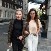 Rodrigo Alves et sa copine Leanne McDonnell dans les rues de Mayfair, Londres le 11 avril 2017