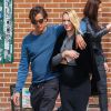 Exclusif - Candice Swanepoel et son fiancé Hermann Nicoli à New York, le 9 mai 2016.