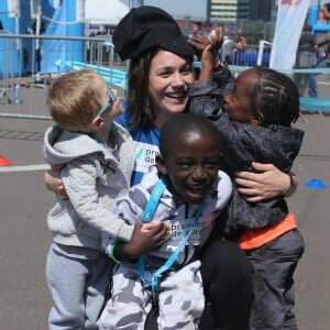 Nathalie Péchalat - Journée Evasion au Stade de France à Saint Denis pour soutenir la candidature olympique et paralympique 2024, le 10 mai 2017. © CVS/Bestimage