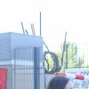 Nathalie Péchalat, Thierry Omeyer - Journée Evasion au Stade de France à Saint Denis pour soutenir la candidature olympique et paralympique 2024, le 10 mai 2017. © CVS/Bestimage