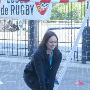 Nathalie Péchalat - Journée Evasion au Stade de France à Saint Denis pour soutenir la candidature olympique et paralympique 2024, le 10 mai 2017. © CVS/Bestimage