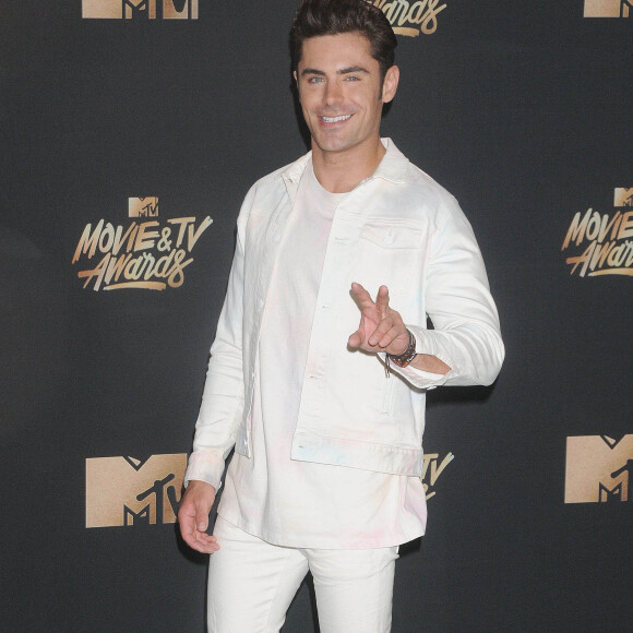 Zac Efron au MTV Movie And TV Awards 2017 au The Shrine Auditorium à Los Angeles, le 7 mai 2017