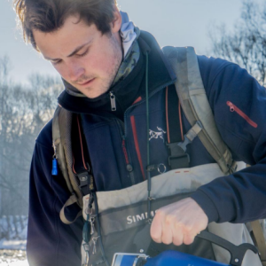 Dylan, le petit frère de Zac Efron, à la montagne - Photo publiée sur Instagram au mois de mars 2017