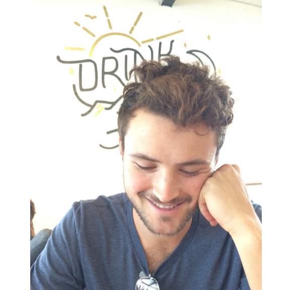 Dylan, le petit frère de Zac Efron, très souriant - Photo publiée sur Instagram au mois d'avril 2017