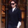 Victoria Beckham quitte son hôtel à New York le 11 mai 2017.