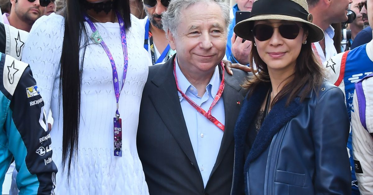 Naomi Campbell, Jean Todt et sa femme Michelle Yeoh - Grand Prix de ...