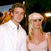 Britney Spears & Justin Timberlake à Los Angeles en février 2002.