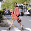 Kendall Jenner en pleine séance photo dans des tenues différentes au musée The Metropolitan au Grand Central de Park Avenue dans le quartier de Upper East Side à New York, le 4 mai 2017.