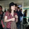 Marion Cotillard arrive à l'aéroport de Nice dans le cadre du 70e Festival International du Film de Cannes, le 16 mai 2017.
