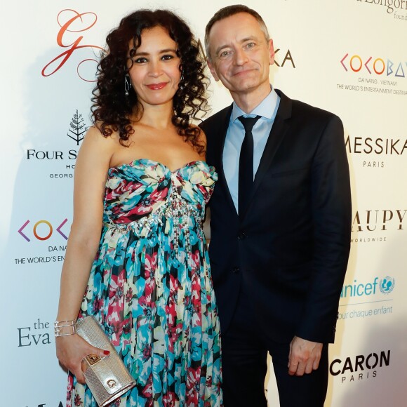 Aïda Touihri lors du photocall de la 8ème édition du "Global Gift Gala" à l'hôtel Four Seasons George V à Paris, le 16 mai 2017. © Marc Ausset-Lacroix/Bestimage