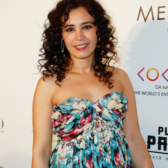 Aïda Touihri lors du photocall de la 8ème édition du "Global Gift Gala" à l'hôtel Four Seasons George V à Paris, le 16 mai 2017. © Marc Ausset-Lacroix/Bestimage