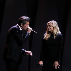 Benjamin Biolay, Louane Emera - Cérémonie d'ouverture du 70ème Festival International du Film de Cannes. Le 17 mai 2017 © Borde-Jacovides-Moreau / Bestimage  Opening ceremony of the 70th Cannes International Film festival. On may 17th 201717/05/2017 - Cannes