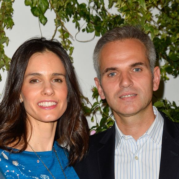 Exclusif - Thierry Costes et sa femme Constanza au cocktail organisé pour le lancement de "Lucky Mum", un Concept "Kids & Pets & Family Friendly" qui s'articule autour de sweats et t-shirts à messages destinés aux mamans et à la famille. Paris, le 10 mai 2017. © Olivier Borde-Guirec Coadic/Bestimage