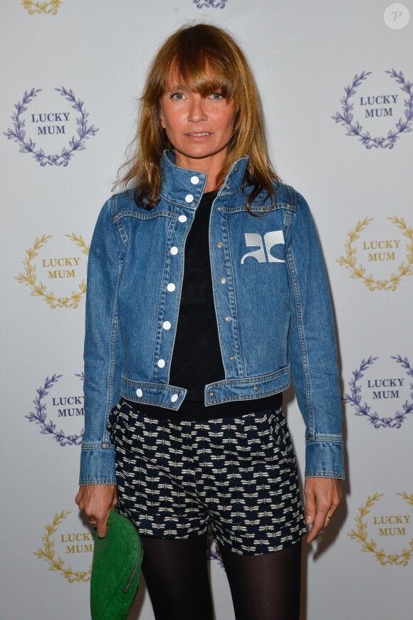 Exclusif - Axelle Laffont au cocktail organisé pour le lancement de "Lucky Mum", un Concept "Kids & Pets & Family Friendly" qui s'articule autour de sweats et t-shirts à messages destinés aux mamans et à la famille. Paris, le 10 mai 2017. © Olivier Borde-Guirec Coadic/Bestimage