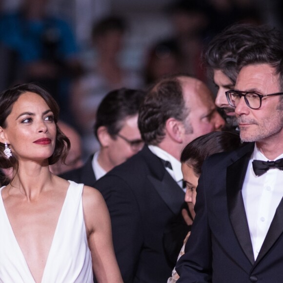 Louis Garrel, Bérénice Bejo, Michel Hazanavicius et Stacy Martin - Montée des marches du film "Le Redoutable" lors du 70e Festival International du Film de Cannes. Le 21 mai 2017. © Borde-Jacovides-Moreau / Bestimage R