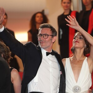 Michel Hazanavicius sa compagne Bérénice Bejo - Montée des marches du film "Le Redoutable" lors du 70e Festival International du Film de Cannes. Le 21 mai 2017. © Borde-Jacovides-Moreau/Bestimage