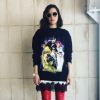 Photo de Marion Cotillard, habillée d'un pull Filles à Papa (collection automne-hiver 2017). Cannes, le 23 mai 2017.