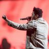 The Weeknd en concert à l'AccorHotels Arena de Paris le 28 février 2017. © Cyril Moreau/Bestimage