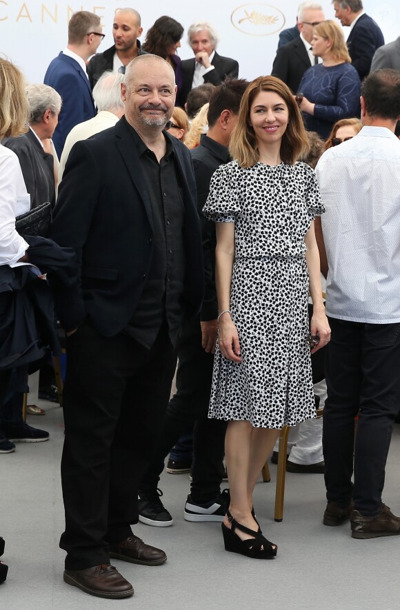 Jean-Pierre Jeunet et Sofia Coppola au photocall anniversaire du 70e Festival International du Film de Cannes, France, le 23 mai 2017. © Borde-Jacovides-Moreau/Bestimage