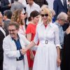 Ferid Boughedir,, Uma Thurman, au photocall anniversaire du 70e Festival International du Film de Cannes, France, le 23 mai 2017. © Borde-Jacovides-Moreau/Bestimage