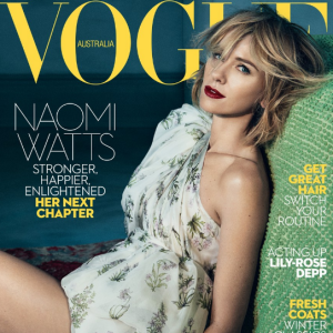 Couverture du magazine "Vogue Australia", juin 2017.
