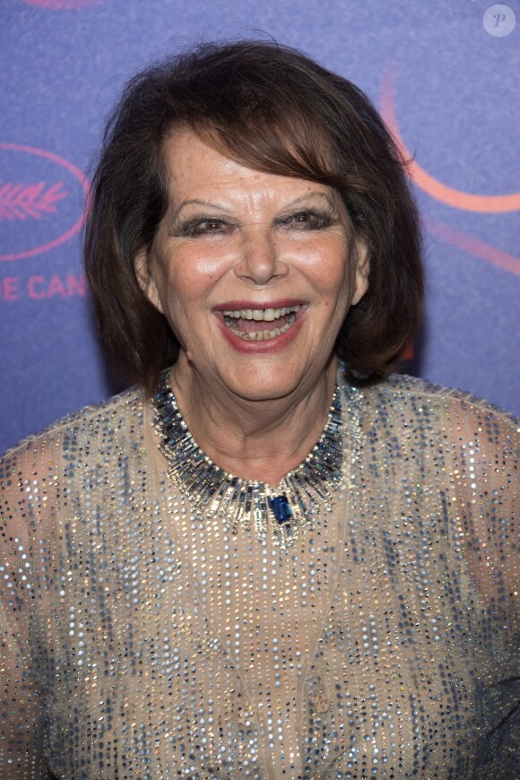 Claudia Cardinale - Photocall du dîner des 70 ans du Festival International du Film de Cannes. Le 23 mai 2017. © Borde-Jacovides-Moreau / Bestimage