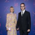 Liv Corfixen et son mari Nicolas Winding Refn - Photocall du dîner des 70 ans du Festival International du Film de Cannes. Le 23 mai 2017. © Borde-Jacovides-Moreau / Bestimage
