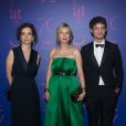 Audrey Azoulay, Karin Viard, Niels Schneider - Photocall du dîner des 70 ans du Festival International du Film de Cannes. Le 23 mai 2017. © Borde-Jacovides-Moreau / Bestimage