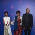 Kerren Tall, guest et Abderrahmane Sissako - Photocall du dîner des 70 ans du Festival International du Film de Cannes. Le 23 mai 2017. © Borde-Jacovides-Moreau / Bestimage