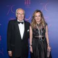 Karl Scheufele et sa fille Caroline - Photocall du dîner des 70 ans du Festival International du Film de Cannes. Le 23 mai 2017. © Borde-Jacovides-Moreau / Bestimage