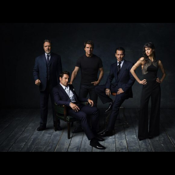 Le Dark Universe avec Johnny Depp, Javier Bardem, Russell Crowe, Tom Cruise et Sofia Boutella.