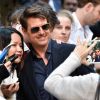 Tom Cruise arrive au photocall du film "The Mummy" au World Square à Sydney, Ausyralie, le 23 mai 2017.