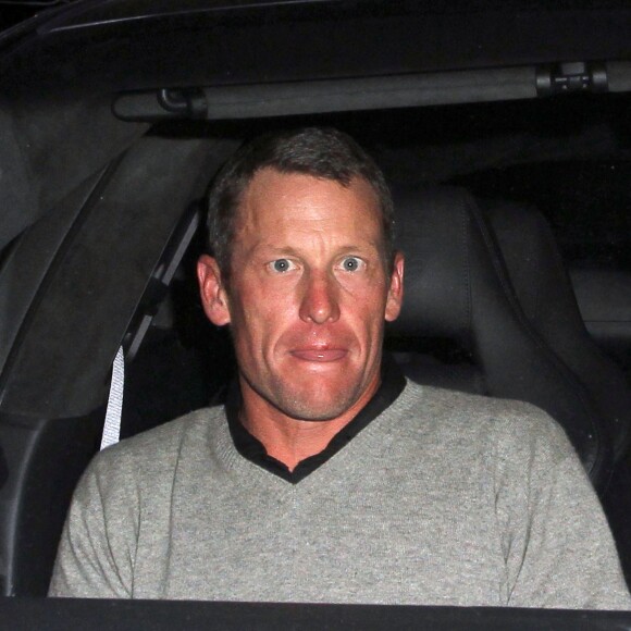 Le coureur cycliste déchu, Lance Armstrong, à Beverly Hills. Le 12 mars 2013