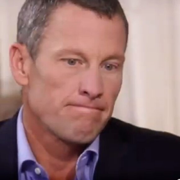 Interview de Lance Armstrong par Oprah Winfrey dans laquelle le septuple champion du Tour de France reconnait s'être dopé.
